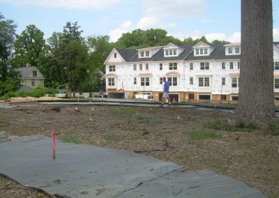 RPM under sidewalk - woodside courts subdivision 2