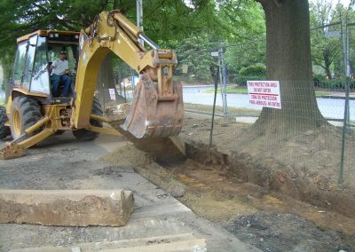 Safeway Non-Invasive Curb Demo 010