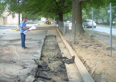 Safeway Non-Invasive Curb Demo 018