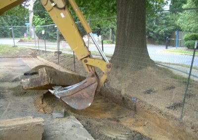 Safeway Non-Invasive Curb Demo 023