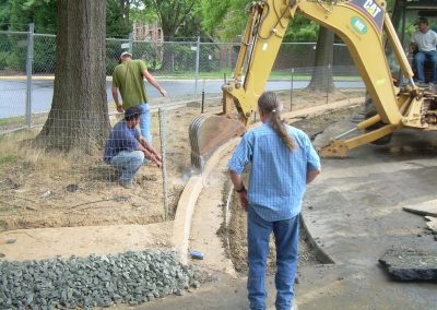 Safeway Non-Invasive Curb Demo 054