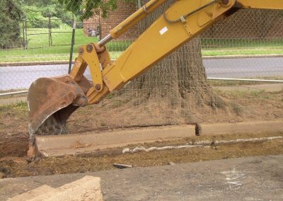 Safeway Non-Invasive Curb Demo 062