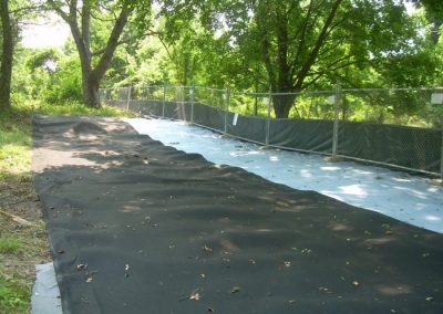 Trenchless Silt Fence 002