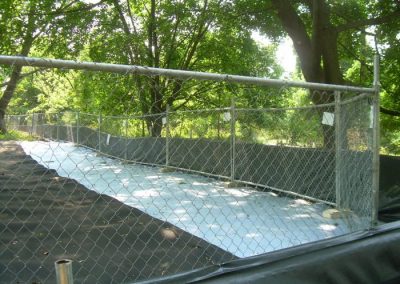 Trenchless Silt Fence 005