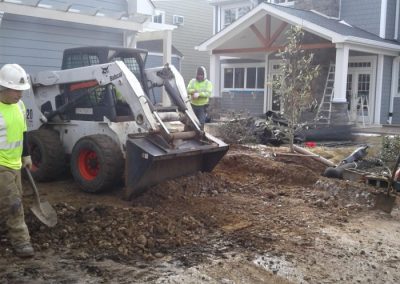 excavation bobcat