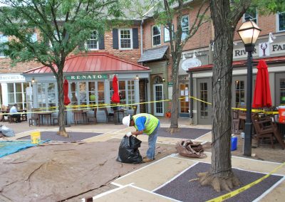 potomac-place-shopping-center-tree-surrounds_8384556557_o