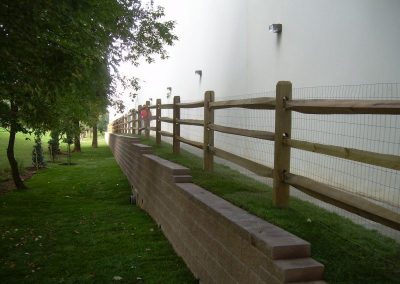 retaining wall tree preservation - rockville sportsplex 11