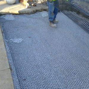 second geogrid layer