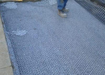 second geogrid layer